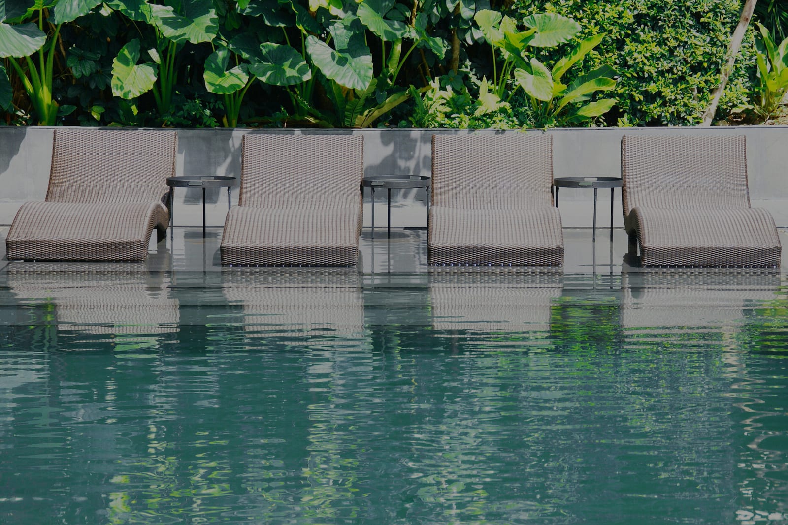 Custom outdoor resort furniture